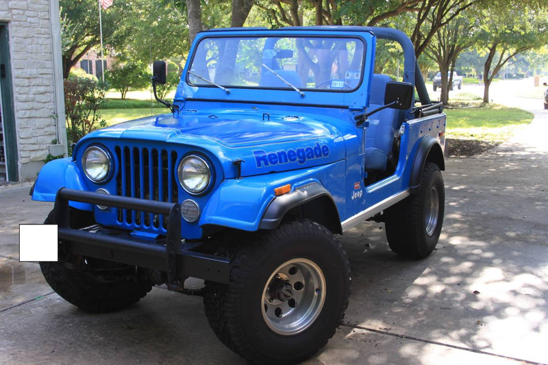 Illustration for article titled At $9,500, Could This 1976 Jeep CJ7 “Levi’s Edition” Be Your Blue Jean Queen?
